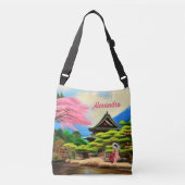 ガーデン日本のシーナリークロスボディバッグ クロスボディバッグ (正面)