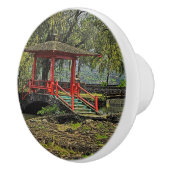 ガーデン日本のセラミック製ノブ/プル セラミックノブ (右)