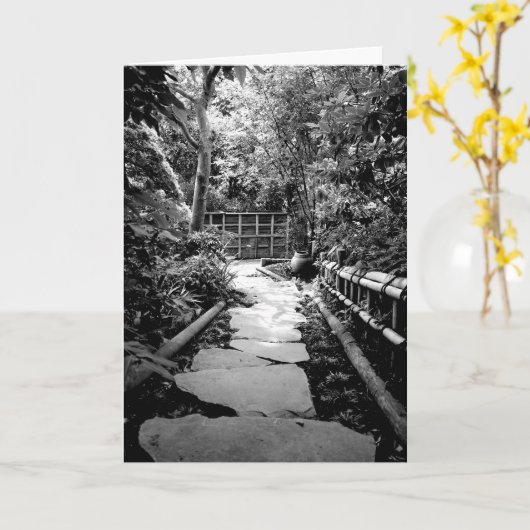 ガーデン日本のパス カード (黄色い花)