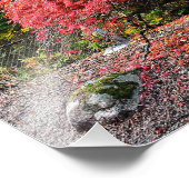 ガーデン日本のパビリオンと紅葉 フォトプリント (角)