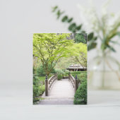 ガーデン日本のブリッジポートランドポストカード ポストカード (スタンド正面)