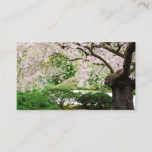 ガーデン日本のポートランド エンクロージャーカード (正面)