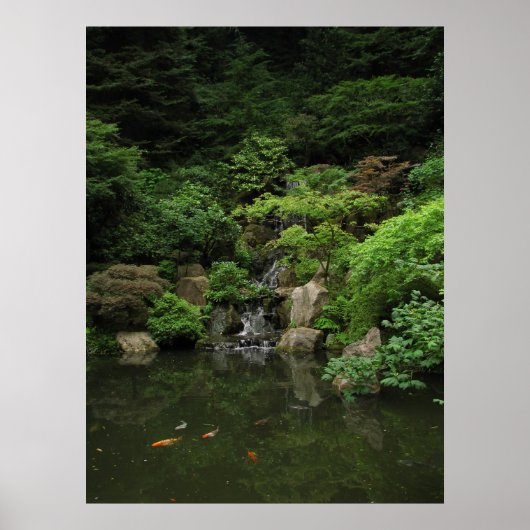 ガーデン日本のポートランドOR ポスター (正面)