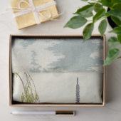 ガーデン日本のヴィンテージブルーウィローレイクパゴダ2 薄葉紙 (ギフト)