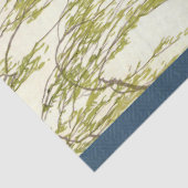 ガーデン日本のヴィンテージブルーウィローレイクパゴダ2 薄葉紙 (詳細)