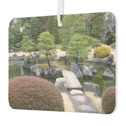 ガーデン日本の日本庭園 カーエアーフレッシュナー (左)