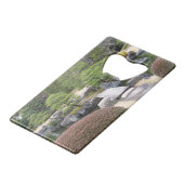 ガーデン日本の日本庭園 クレジットカード栓抜き (裏面アングル)