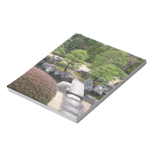 ガーデン日本の日本庭園 ノートパッド (回転)