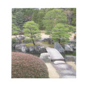 ガーデン日本の日本庭園 ノートパッド (正面)