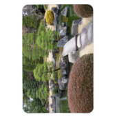 ガーデン日本の日本庭園 マグネット (縦)
