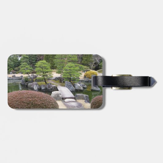 ガーデン日本の日本庭園 ラゲッジタグ (裏面横)