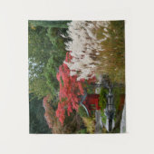 ガーデン日本の秋の風景 タペストリー (正面)