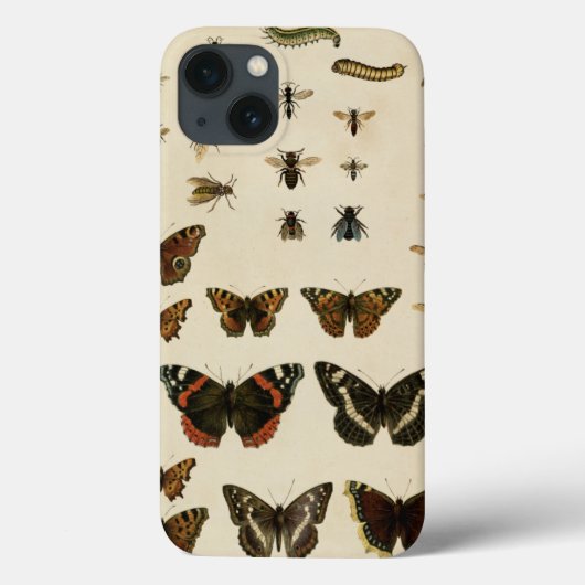ガーデン昆虫バイビジョンスタジオ Case-Mate iPhoneケース (裏面)
