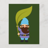 ガーデン格言かわいいカラフル ポストカード (正面)