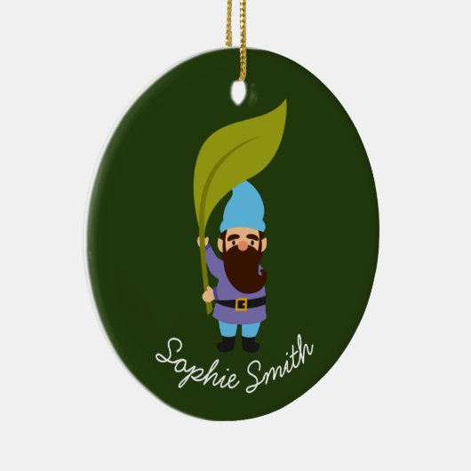 ガーデン格言かわいいガーデニングテーマ セラミックオーナメント (右)