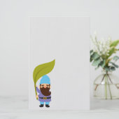 ガーデン格言かわいいガーデニングテーマ 便箋 (スタンド正面)