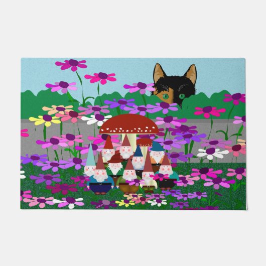 ガーデン格言の形式 ドアマット (正面)