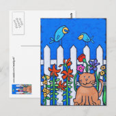 ガーデン格言はがき ポストカード (正面/裏面)