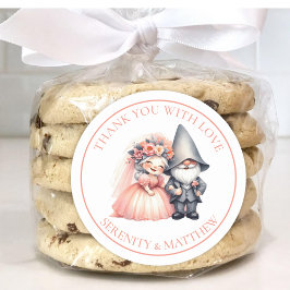 ガーデン格言ウッドランド結婚オレンジズサンキュー ラウンドシール