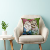 ガーデン格言カップル枕 クッション (椅子)