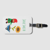 ガーデン格言カワイトガーデニングテーマ ラゲッジタグ (正面横)