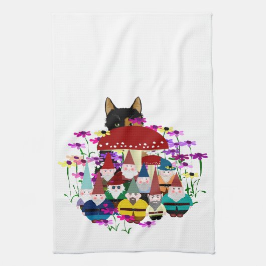 ガーデン格言キッチンタオル キッチンタオル (縦)