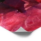 ガーデン格言ズインザヤード秋レッドブラウン葉ズ ポスター (角)