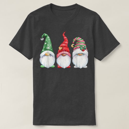 ガーデン格言ホリデーズクリスマス格言クリスマスフー Tシャツ (デザイン正面)