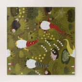 ガーデン格言ユーモアのある：動物相。 ジグソーパズル (横)