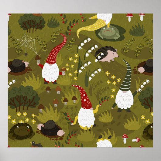 ガーデン格言ユーモアのある：動物相。 ポスター (正面)