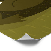 ガーデン格言ユーモアのある：動物相。 ポスター (角)