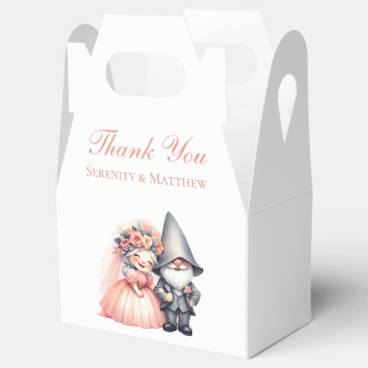 ガーデン格言ロマンチック結婚フェアヤタールズサンキュー フェイバーボックス (オープン)