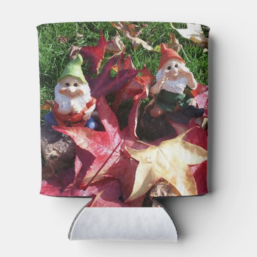 ガーデン格言神話の魔法の赤い紅葉 缶クーラー (裏面)