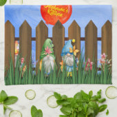 ガーデン格言、おもしろいカラフルキッチンタオル キッチンタオル (折り畳み)