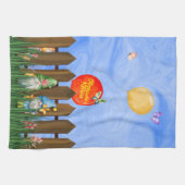 ガーデン格言、おもしろいカラフルキッチンタオル キッチンタオル (横)