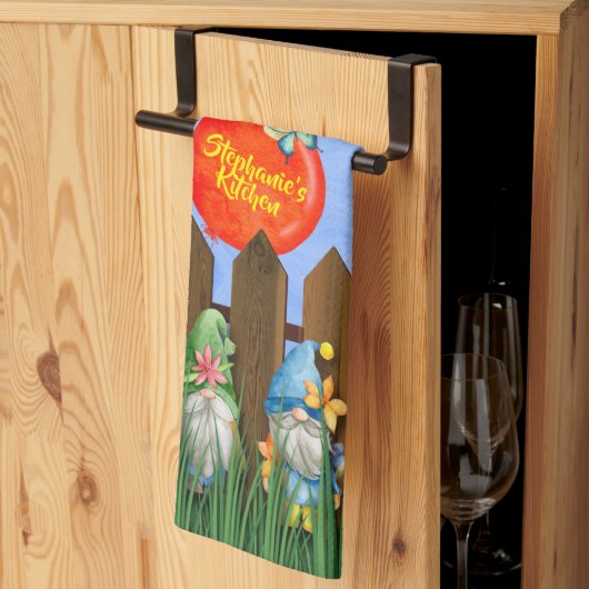 ガーデン格言、おもしろいカラフルキッチンタオル キッチンタオル (三つ折り)