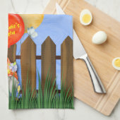 ガーデン格言、おもしろいカラフルキッチンタオル キッチンタオル (四つ折り)