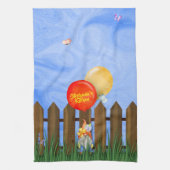 ガーデン格言、おもしろいカラフルキッチンタオル キッチンタオル (縦)