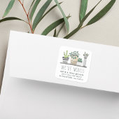 ガーデン栽培 |お知らせスタンプの移動 スクエアシール