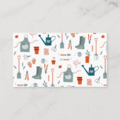 ガーデン気にロン名刺 名刺 (裏面)