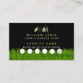 ガーデン気にロン離れビジネスロイヤリティ 名刺 (正面)