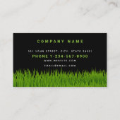 ガーデン気にロン離れ造園のロゴ 名刺 (裏面)