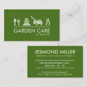ガーデン気に 名刺 (正面/裏面)