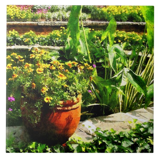 ガーデン池 タイル (正面)