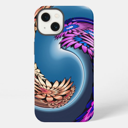 ガーデン渦 iPhoneケース (裏面)