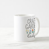 ガーデン熱狂するレディ コーヒーマグカップ (正面右)