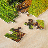 ガーデン素朴ウェストバージニア。クリスマスグリーティングジ ジグソーパズル (側面)