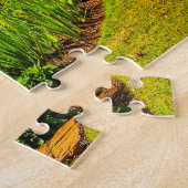 ガーデン素朴ウェストバージニア。クリスマスグリーティング ジグソーパズル (側面)