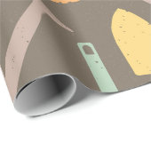 ガーデン素朴チャームラッピング紙 ラッピングペーパー (ロールコーナー)