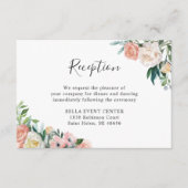 ガーデン素朴フローラ結婚詳細披露宴 エンクロージャーカード (正面)